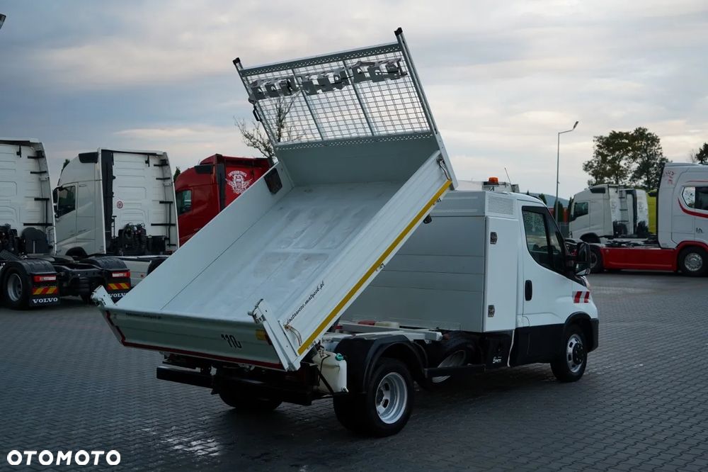 Iveco 35-140 / WYWROTKA 3 STR. ALUMINIOWA / BLIŹNIAK / HI-MATIC / BLOKADA MOSTU / SPROWADZONA - 7