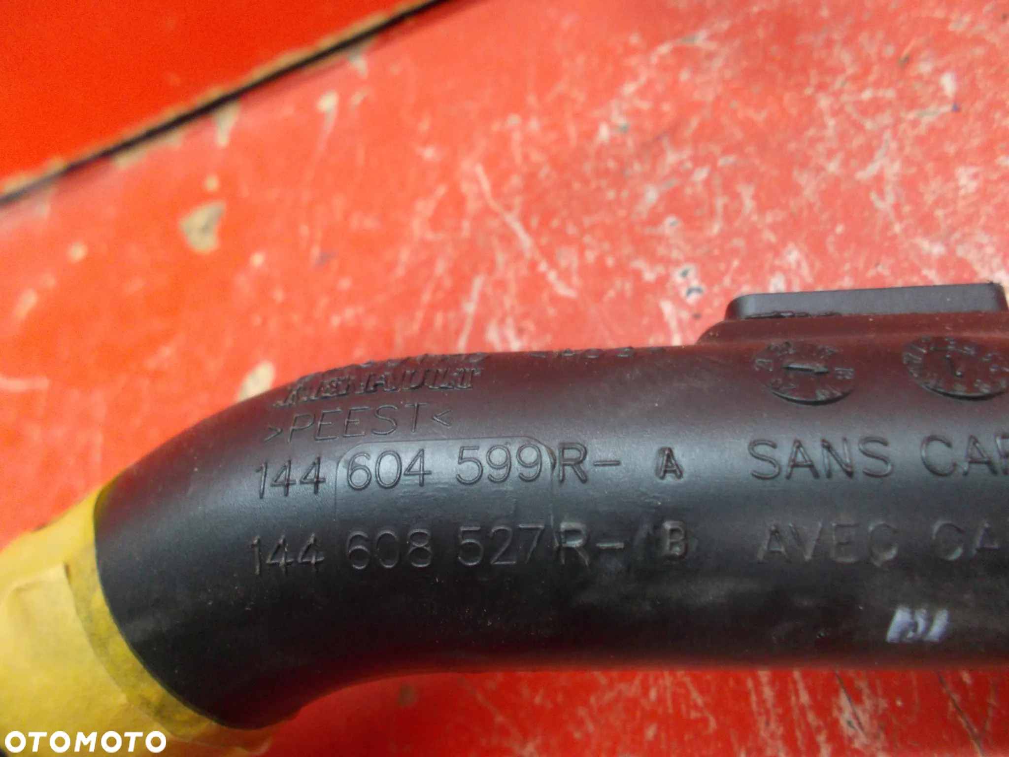 CLIO IV CAPTUR LODGY LOGAN DUSTER 1,5 DCI RURA INTERCOOLERA 144604599R - 2
