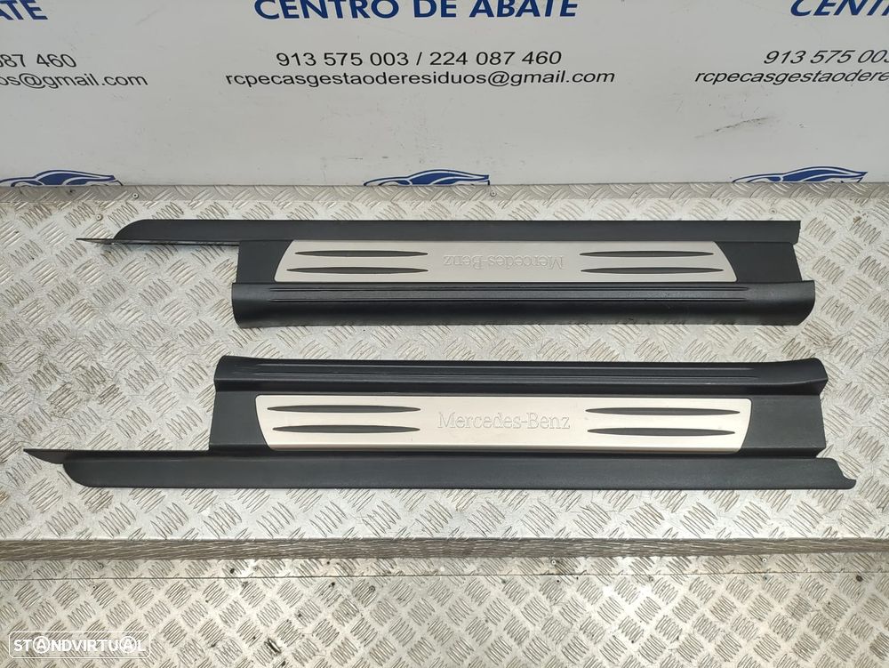 Soleiras Porta Embaladeiras Original Mercedes Benz SLK R171 1716800135 1716800235 - 6