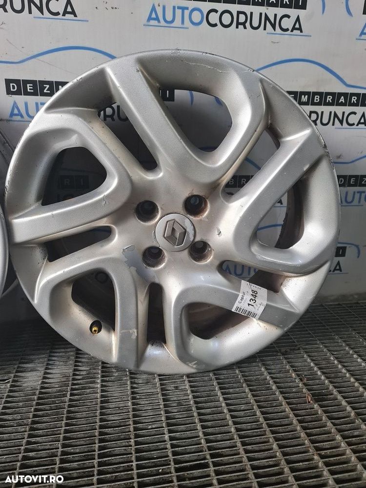 Jante aliaj Renault Captur 2013 - 2017 (1348) R17 R17 4*100 Nu se vede codul - 6