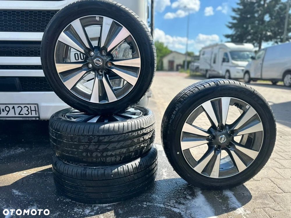 KOŁA FELGI ALUFELGI 5X114.3 215 50 R17 NISSAN LEAF - 1