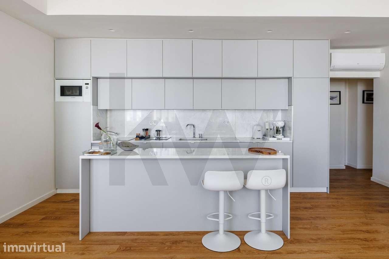 Espaço, Luz e Sofisticação! Descubra este T2+1 surpreendente no Areeir - Grande imagem: 3/27