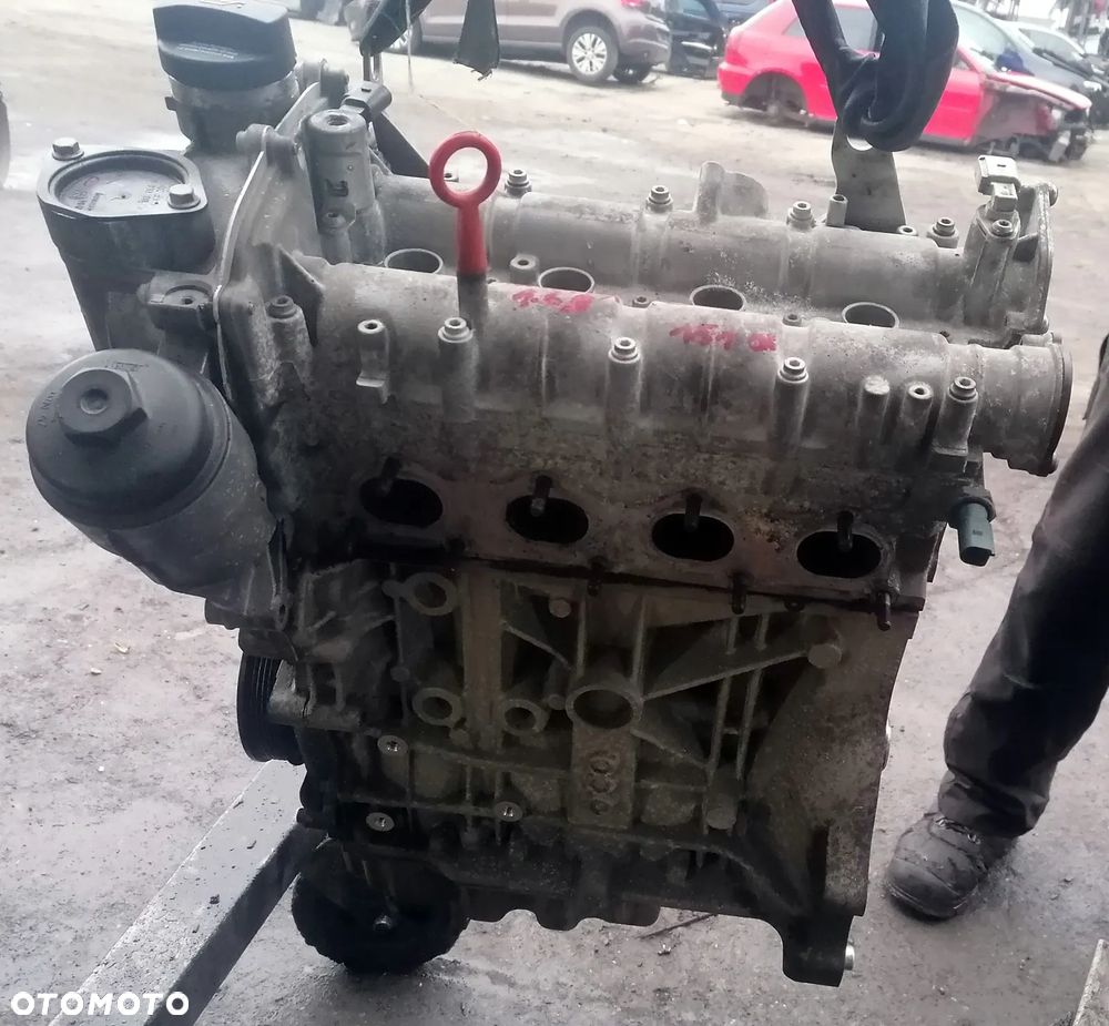 SKODA ROOMSTER 08r FABIA II 1.6 16V SILNIK BTS goły 151tys - 2