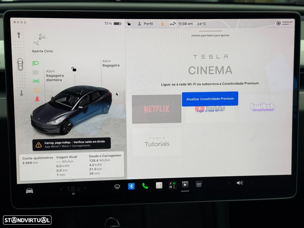 Tesla Model 3 Tração Traseira Premium - 30