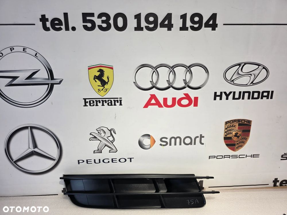 AUDI Q7 4L0 06- LEWA / PRAWA KRATKA BOCZNA ZDERZAKA PRZEDNIEGO PRZÓD NR 4L0807682 + 4L0807152 / 4L0807681 + 4L0807151 NR AUKCJI KB75 - 2