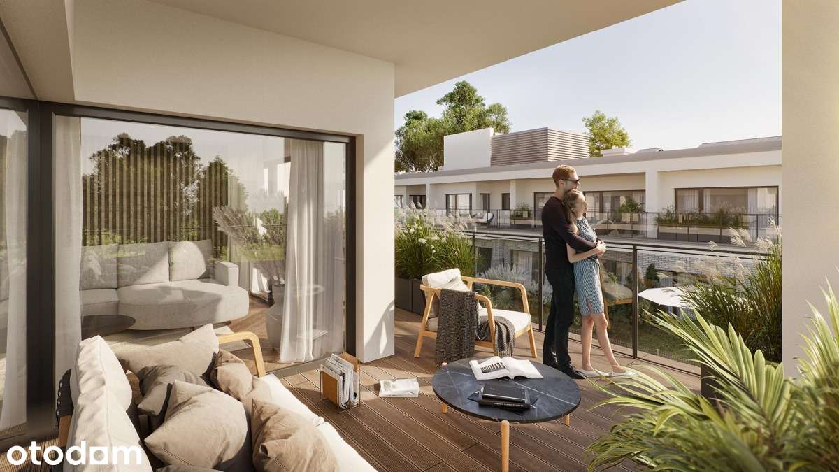4-pokojowe mieszkanie 75m2 + ogródek