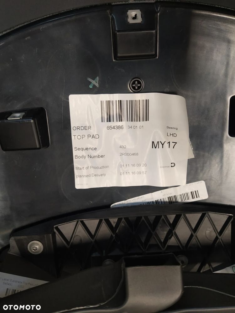 JAGUAR XJ XJR X351 DESKA KONSOLA KOKPIT PODUSZKA POWIETRZNA AIRBAG PASAŻERA KIEROWNICY ZAPINKA NAPINACZ PASÓW BEZPIECZEŃSTWA CZARNA KOMPLET ORYGINAŁ - 11