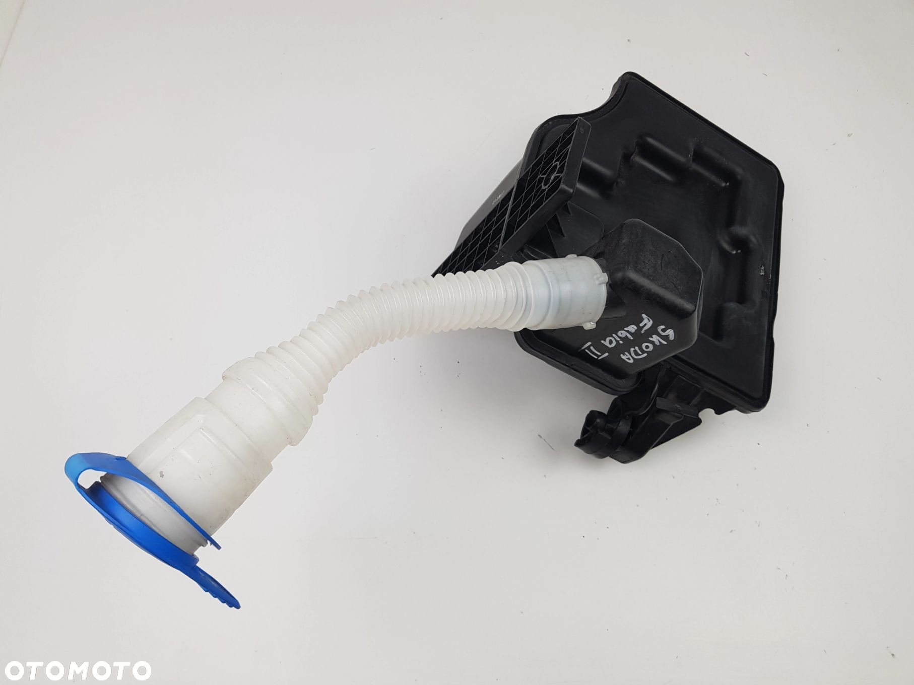 Zbiornik płynu spryskiwaczy Skoda Fabia II III 6R0955453D - 4
