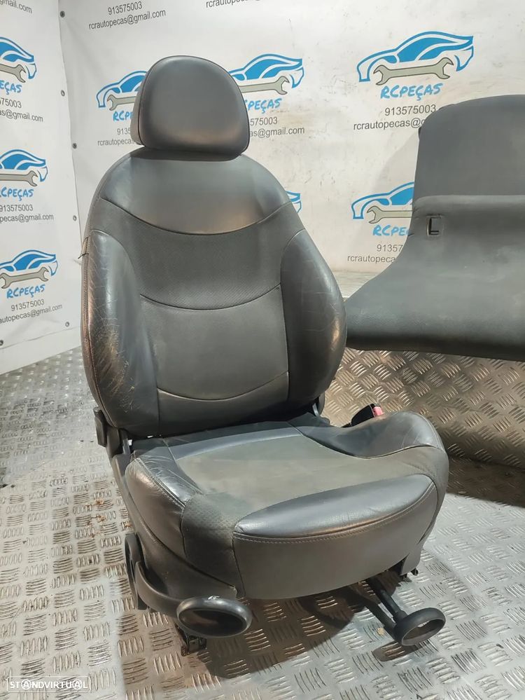 Conjunto Bancos Pele Tecido Mini Cooper S R52 Cabrio - 14