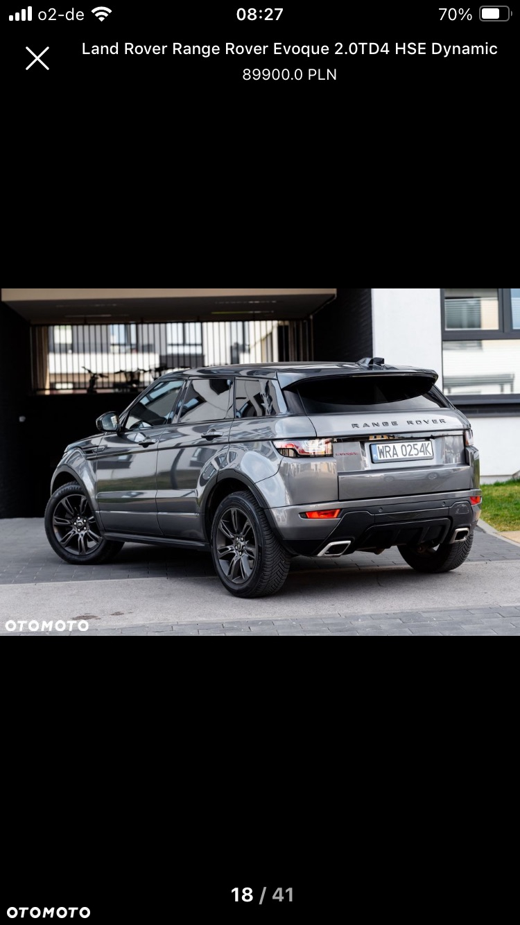 Land Rover Range Rover Evoque 2.0TD4 HSE Dynamic - 18