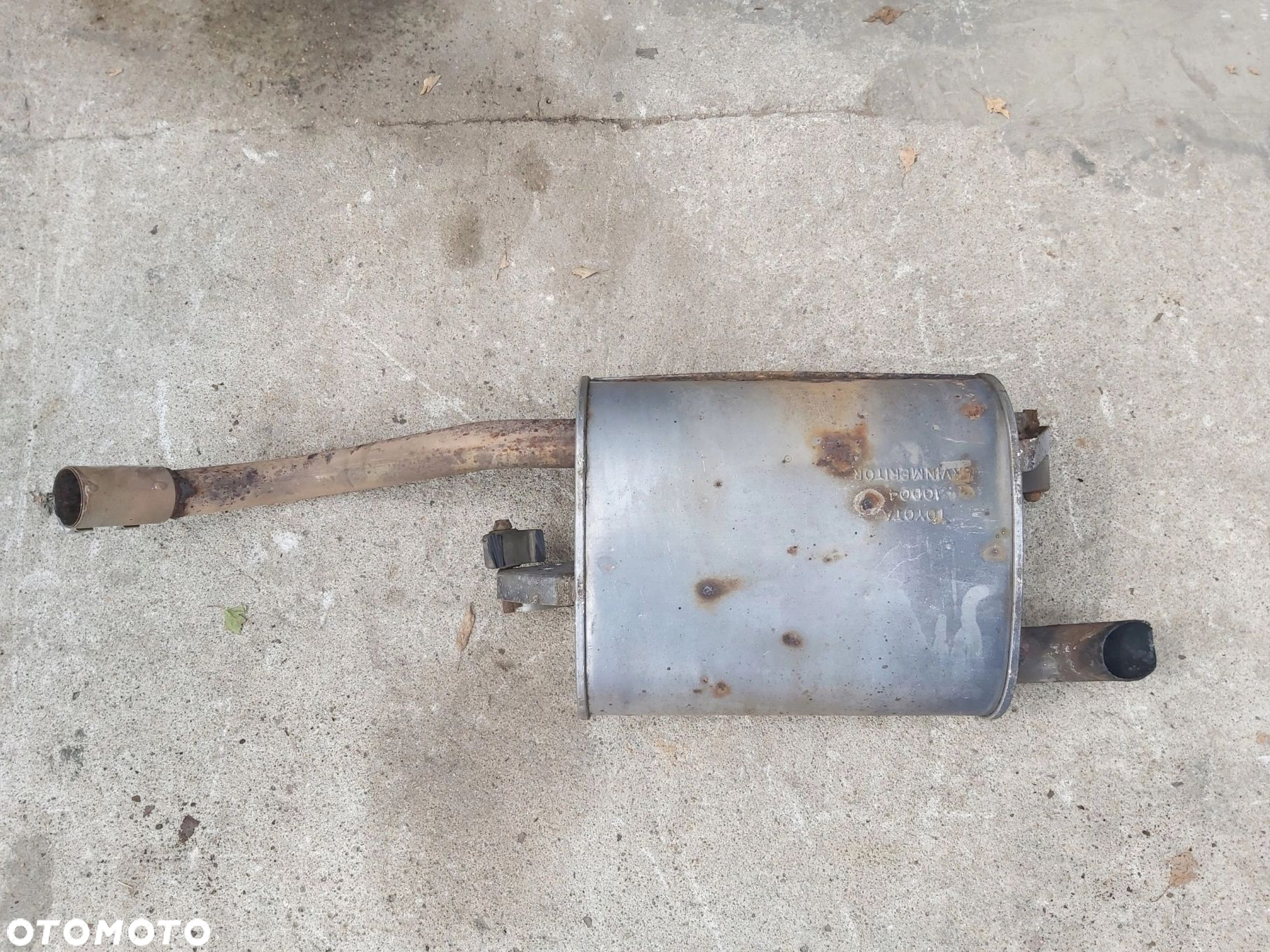 Toyota Corolla E12 tłumik końcowy 1,4 1,6 vvti oryginał 10D04 - 3