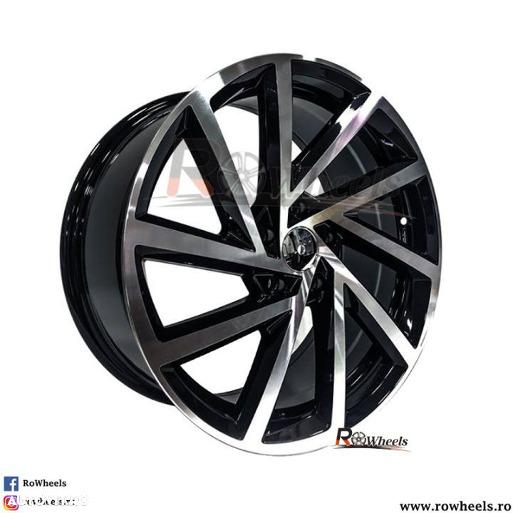 Jante AUDI SEAT SKODA VW 19 R19 Black Polish - 3