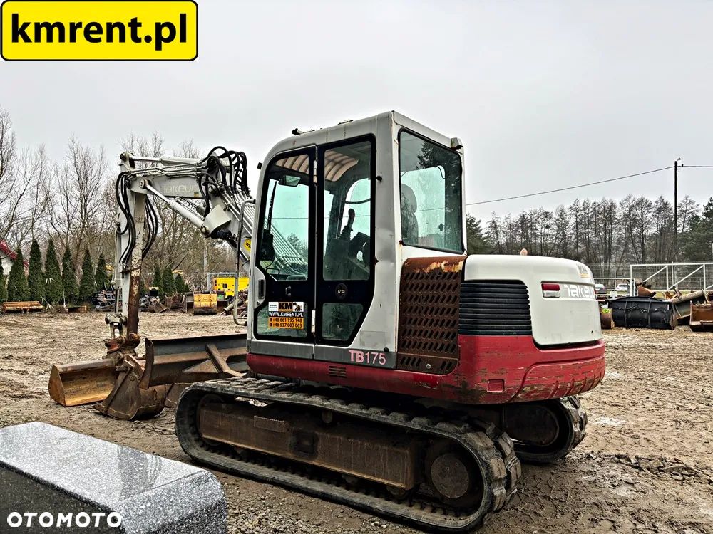 Takeuchi TB175 KOPARKA GĄSIENICOWA 2007r. |  JCB 8085 8080 MECALAC 8 MCR - 17