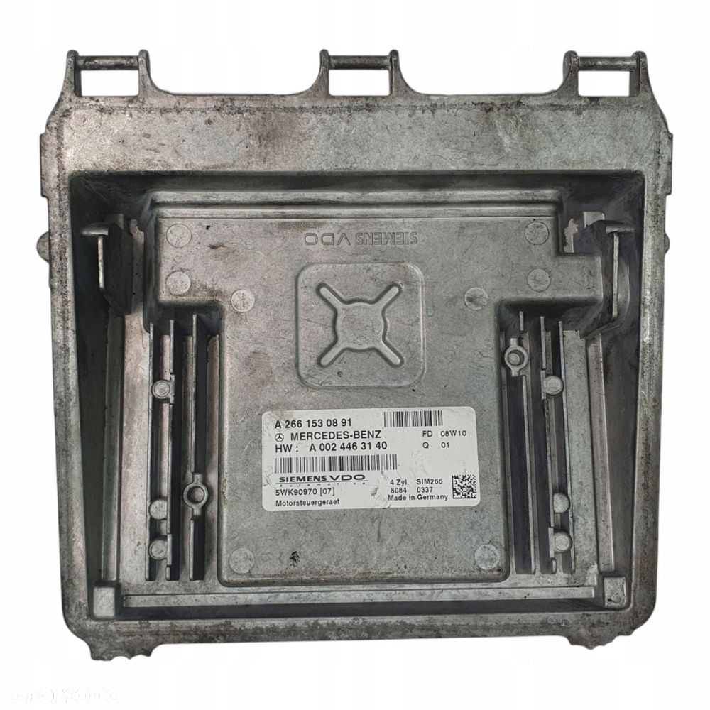 STEROWNIK SILNIKA Mercedes Benz W169 W245 1.5 CDI A2661530891 FD 08W10 - 11