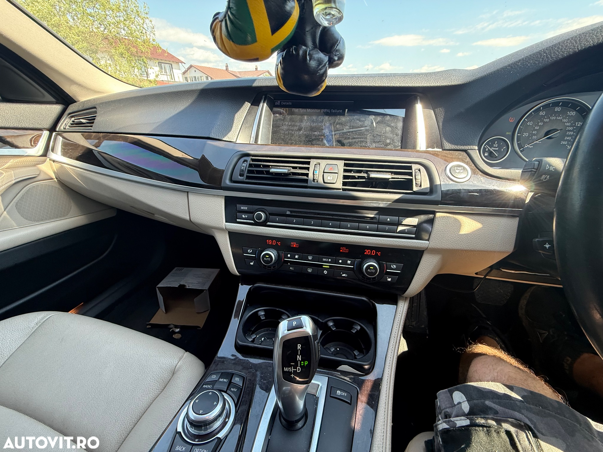 Dezmembrez bmw f10 530d 245 HP N57D20A culoare A52 SPACEGRAU METALLIC  motor  perfect funcțional cutie automată navigație android cu Apple car play - 11
