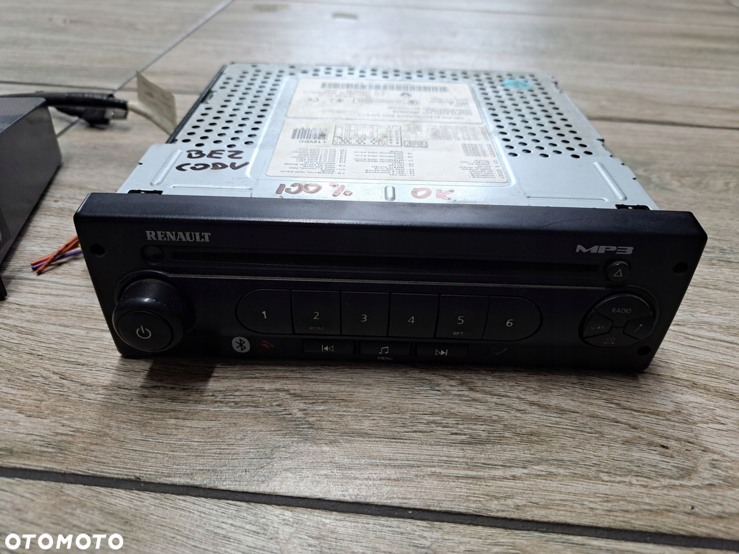 RADIO MP3 CD AUX USB 12V RENAULT PREMIUM MAGNUM MIDLUM DXI - 2
