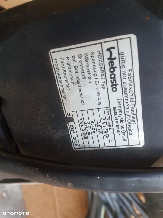 Suzuki Ignis FH 00-03 webasto benzynowe THERMO TOP E 12v 4kW oryginał telestart t70 - 18