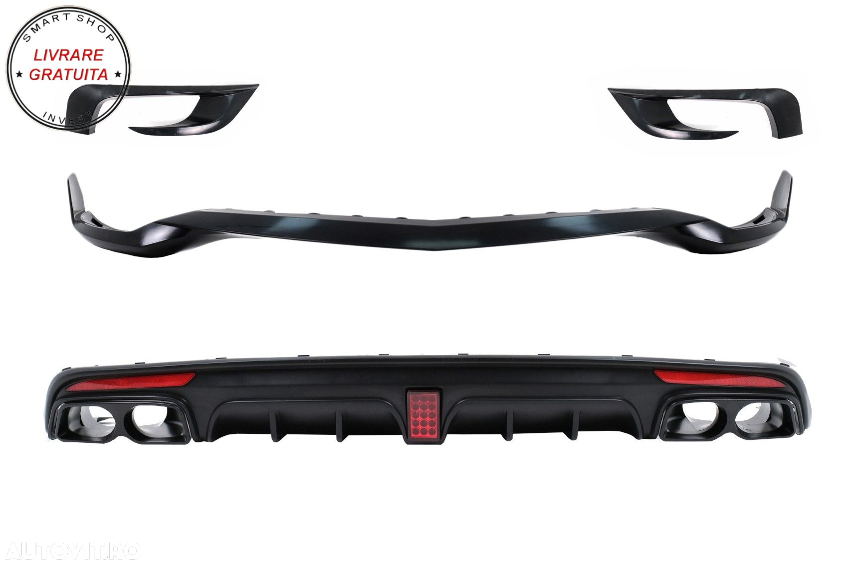Pachet Exterior Aero Mercedes S-Class W222 Facelift S65 S63 (2013-06.2017)- livrare gratuita - 2