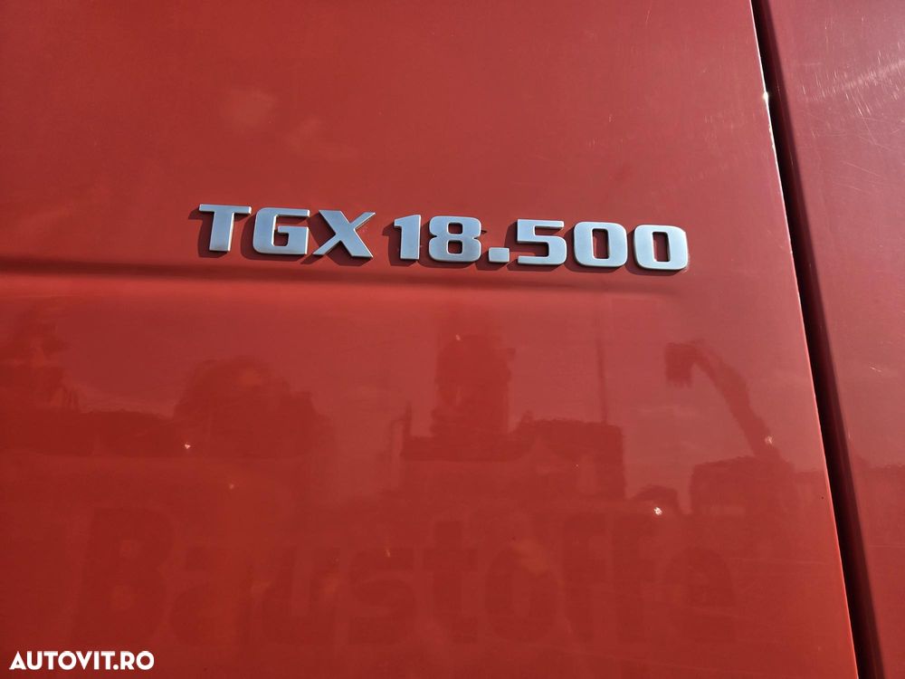MAN TGX 18.500 4x2, 2018, 485.044km, rulata in GERMANIA, Carte identitateRAR, KIT BASCULARE, FULL OPTION, cutie automata+intarder, frigider, Aer cond STATIONARE, jante Aluminiu, anv 80% ok, rez aluminiu, posibilitate leasing 2 ani-PROMOTIE 21.900 Eur+Tva - 16