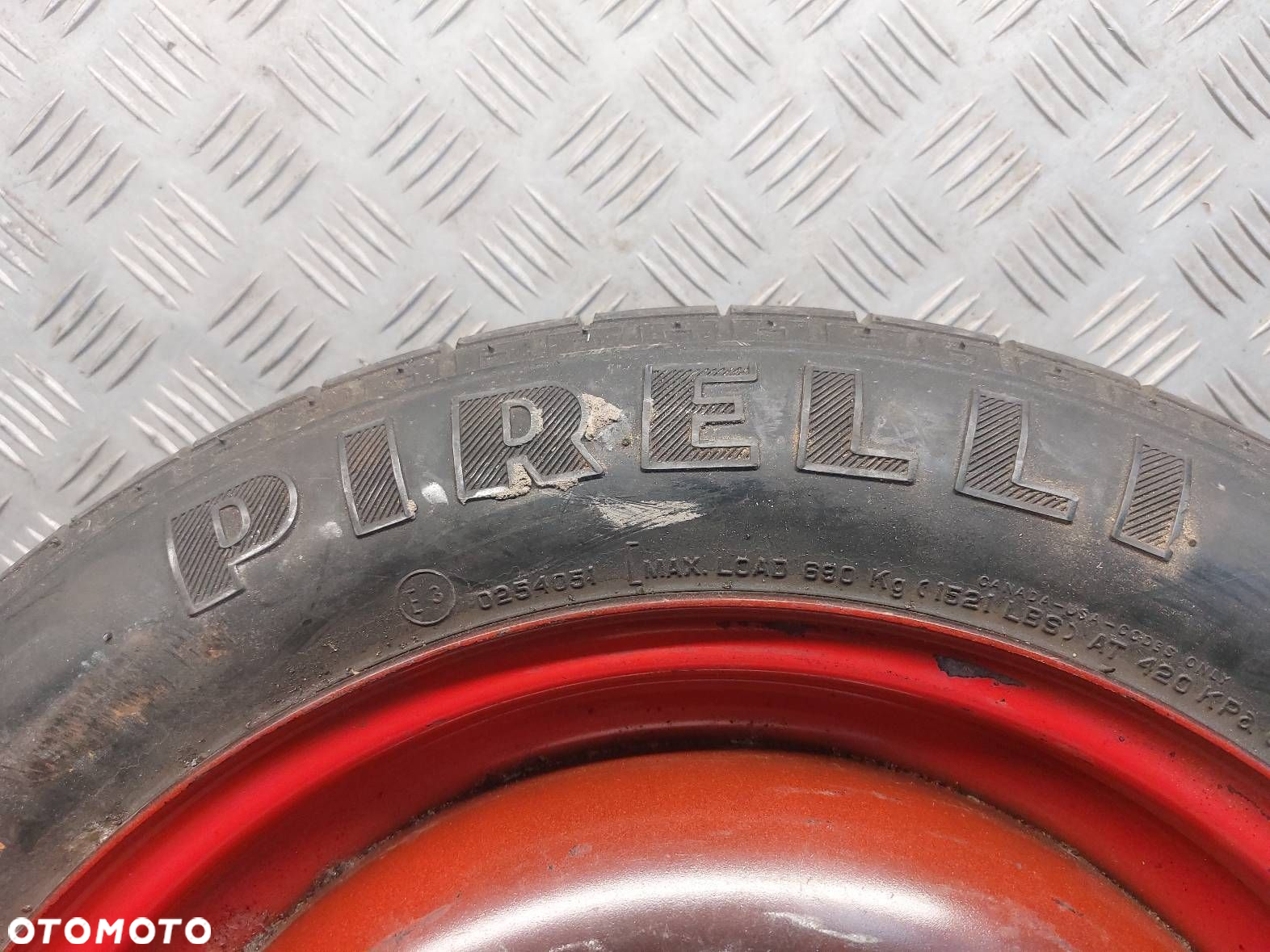 KOŁO ZAPASOWE ZAPAS 4JX15 ET40 FI63.4 4X108 125/80R15 FORD FOCUS MK1 - 5