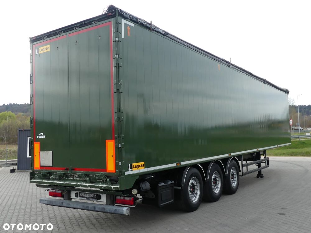 Feber Inter Cars LEGRAS 92m3 / WALKING FLOOR / OŚ PODNOSZONA / - 13