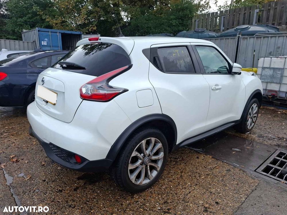 Bare Spate Nissan Juke 2015 Hatchback Alb - 3