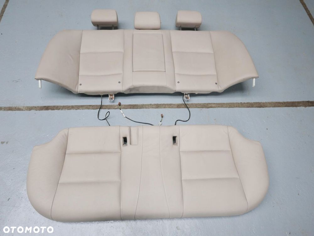 bmw f10 fotele wnętrze oyster lccx monitor dvd - 13