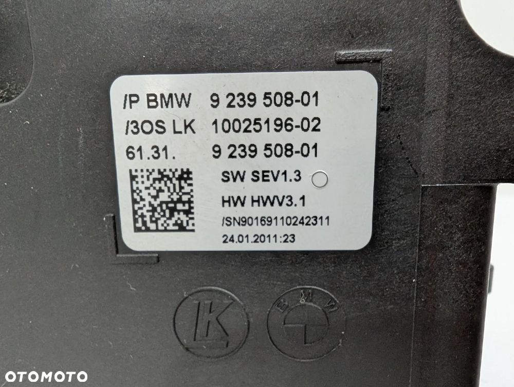 BMW F10 F11 F07 GAŁKA LEWAREK WYBIERAK ZMIANY BIEGÓW 9239508 - 6