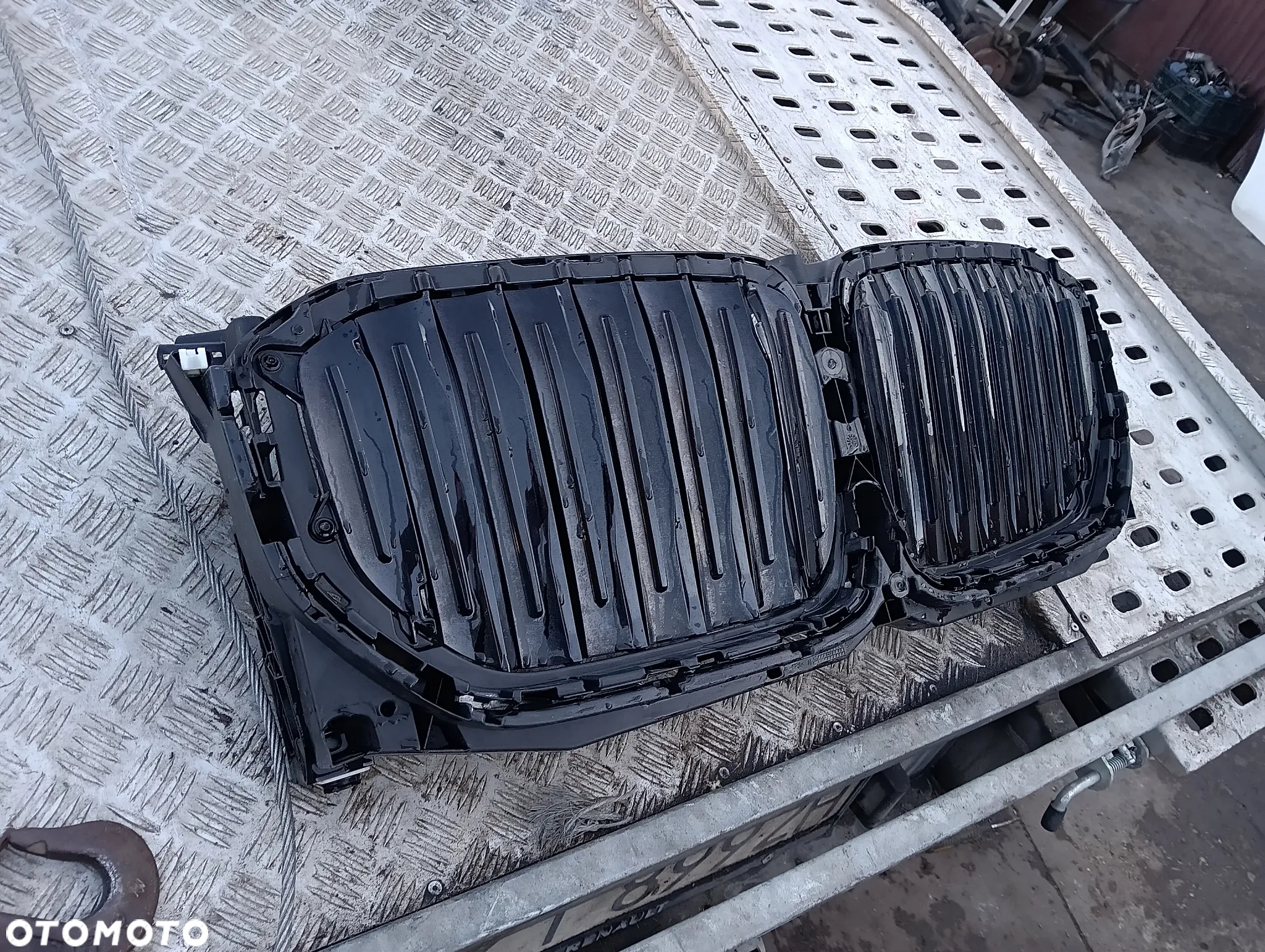bmw x6 g06 x7 g07 roleta wlot powietrza atrapa zaluzja silniczek 226775-10 226775 - 9