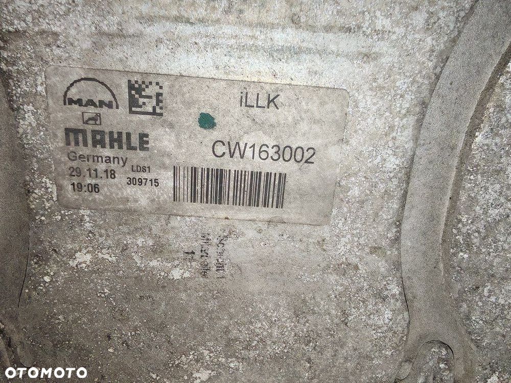 CHŁODNICA OLEJU NISKIEGO CIŚNIENIA MAN TGX TGM CW163002 D2676 EURO6 - 6