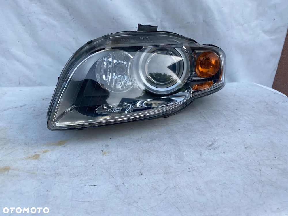 lampa audi a4 s4 b7 cabrio bi xenon skrętny  lewa eu cała - 3