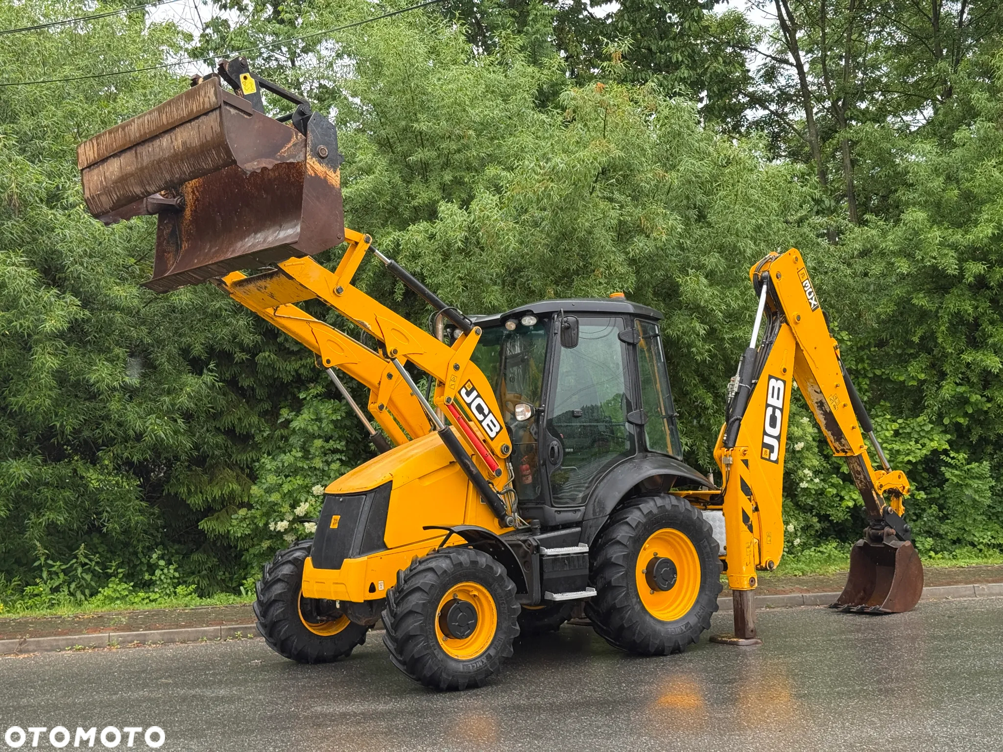JCB * 3CX * JCB CONTRACTOR * Joystick * Koparko Ładowarka Stan Perfekcyjny - 11