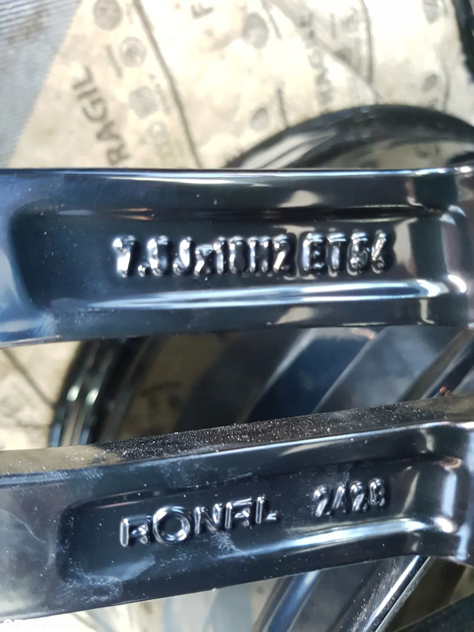 FELGI ORYGINAŁ AUDI A3 GOLF TOURAN  LEON 8P0 7,5X18 ET54 5x112 - 8