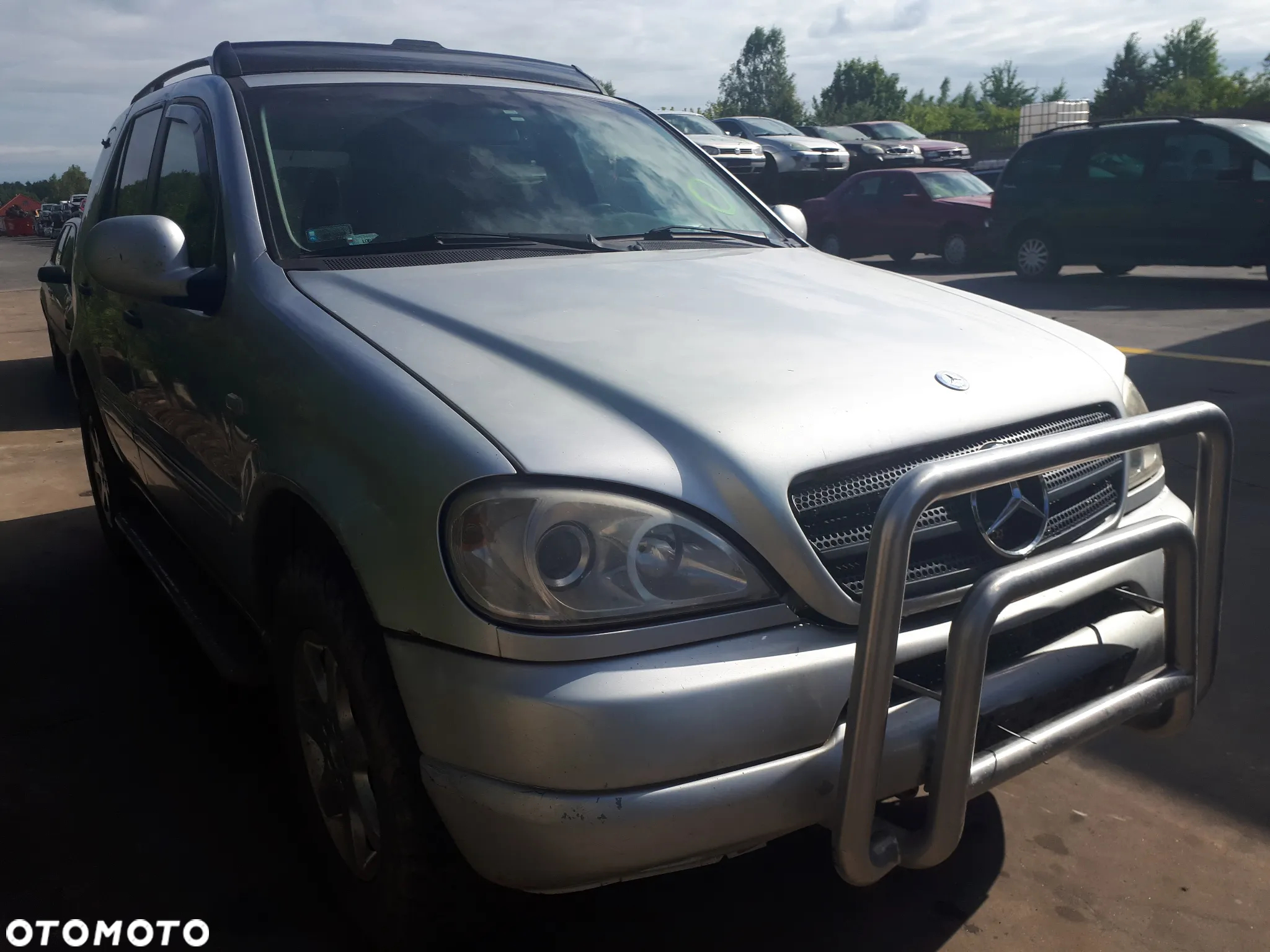 MERCEDES ML W163 97-01 3.2 V6 MECHANIZM WYCIERACZEK SILNICZEK - 11