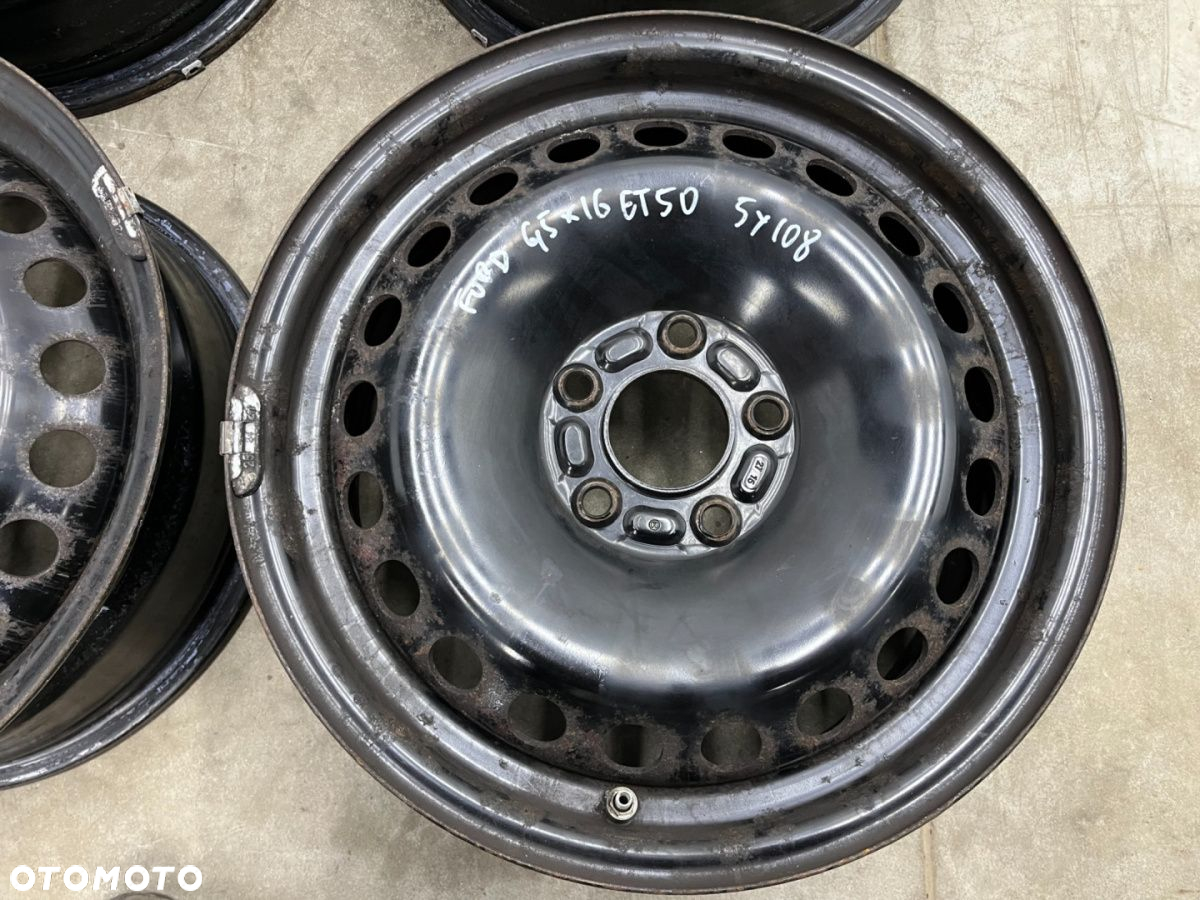 Felga Ford C-max Focus Kuga Mondeo 04r.- 6,5jx16 5x108 ET50 felgi stalowe 16 cali Alcar 8325 KOMPLET - 15