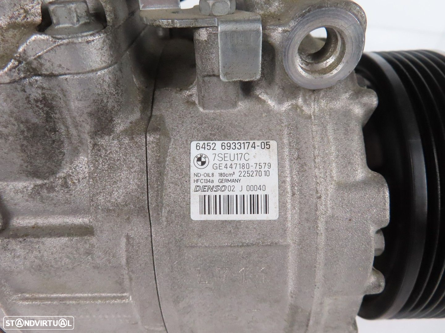Compressor de AC / Ar Condicionado Usado / Original BMW 5 (E60)/BMW 5 Touring (E... - 6