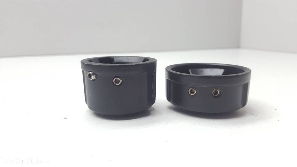 NAKŁADKI NA ŚRUBY KOMPLET 33mm 29mm HARLEY DAVIDSON SKULL - 6