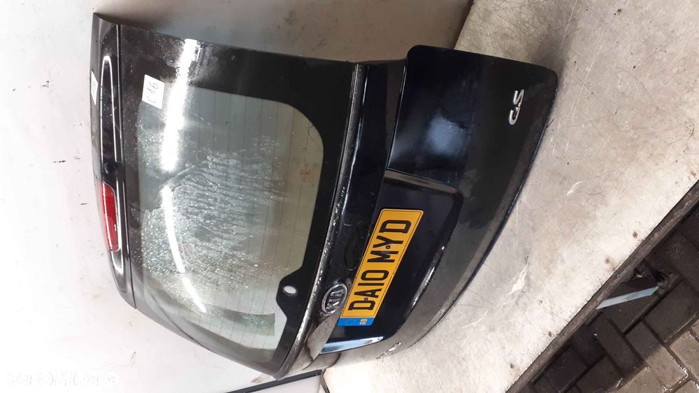 ) KLAPA TYŁ TYLNA BAGAŻNIKA KIA CARENS 3 III CZARNA 1K - 3