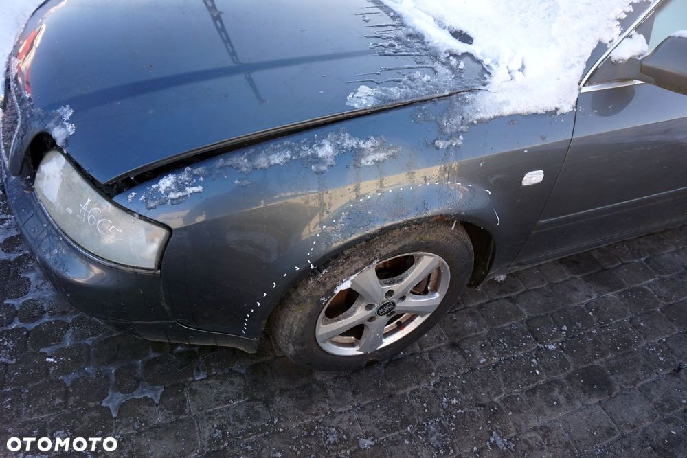 MASKA ZDERZAK BŁOTNIKI LAMPY A6 C5 LIFT LX7Z  AUDI 2001-2004 SZARY PRZÓD KOMPLETNY - 20
