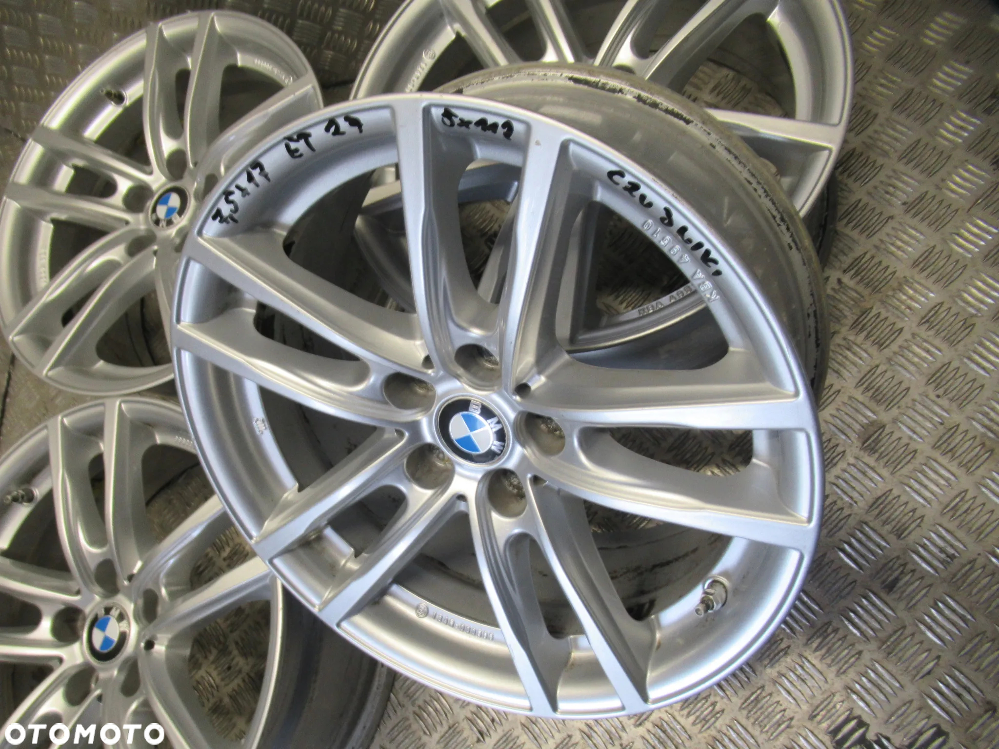 Felgi BMW 3 G20 G21 5 G30 G31 7,5Jx17 et27 5x112 CZUJNIKI - 3