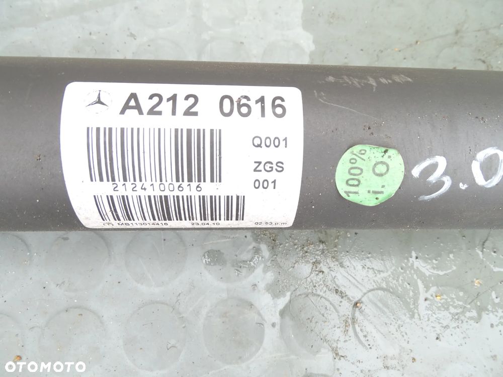 WAŁ NAPĘDOWY MERCEDES 212 350 CDI 2124100616 - 3