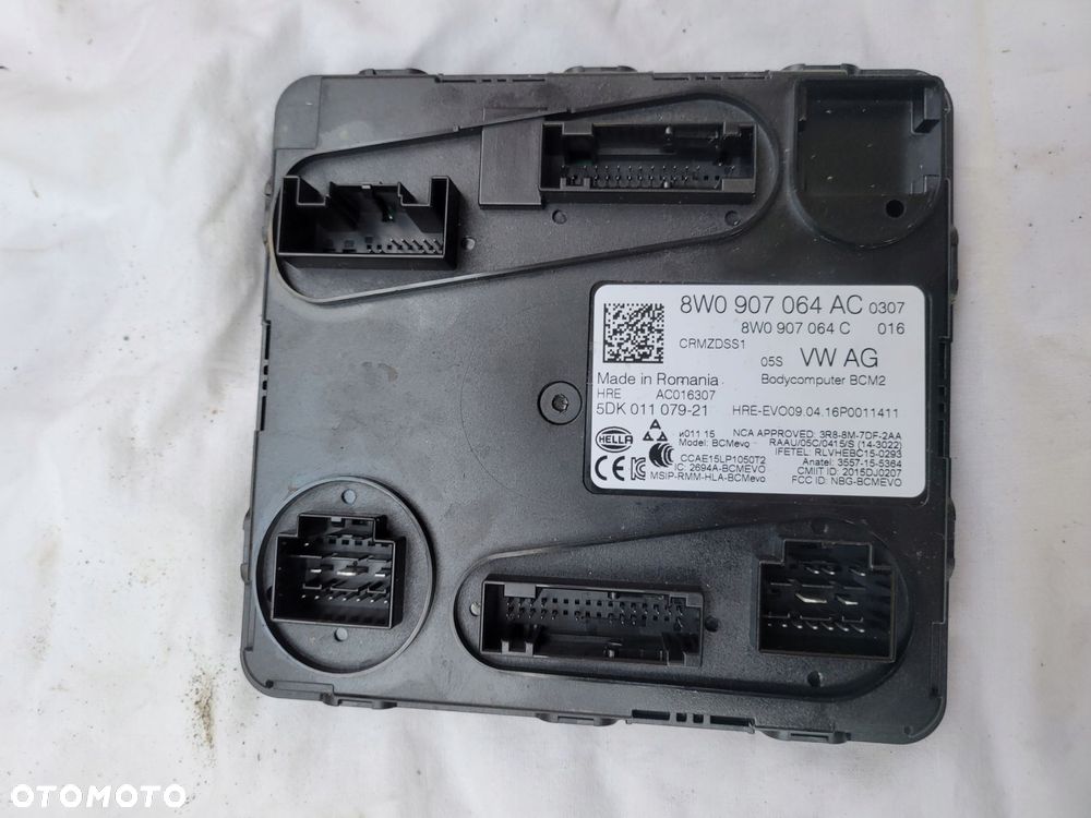 audi a4 b9 sterownik moduł komfortu 8w0907064ac - 1