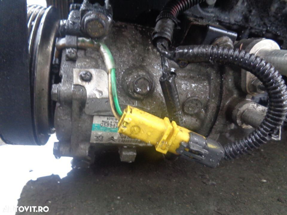 Vand Clima Compresor Peugeot 407/307/ CitroenC5 1.6 HDI 109CP 9HZ din 2006 - 1