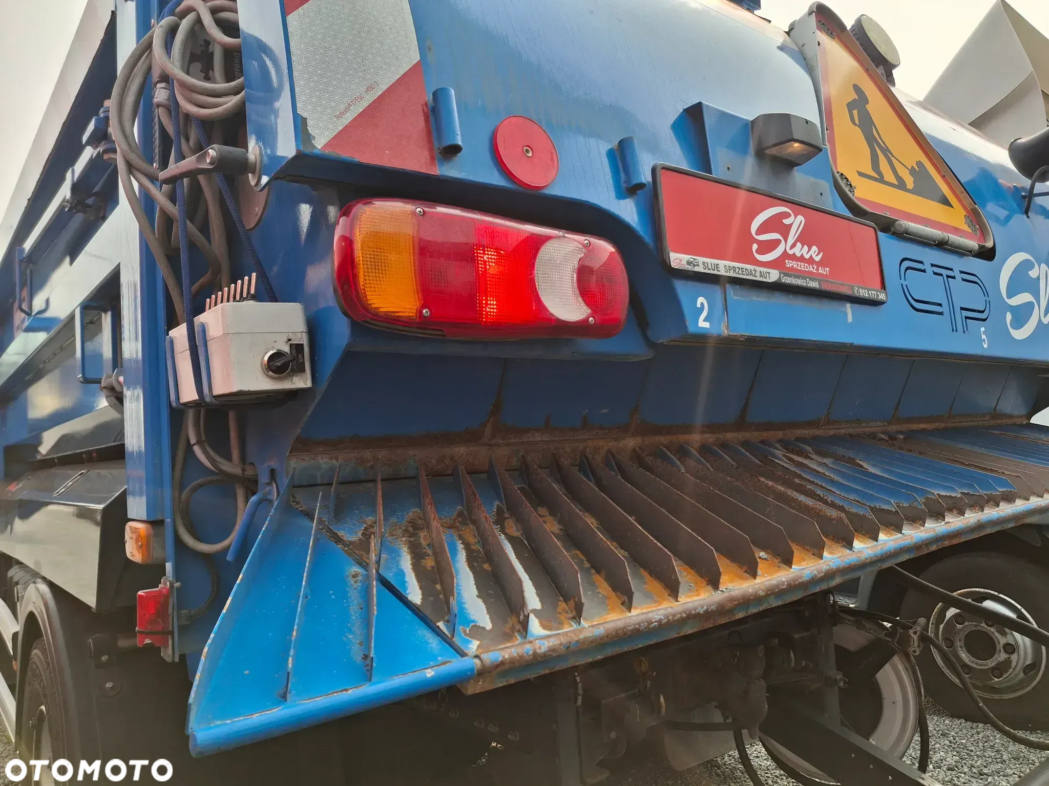 Renault D16 Skrapiarka CTP Constructeur Naprawa Asfaltu Rozsypywacz Grysu Wywrotka - 37