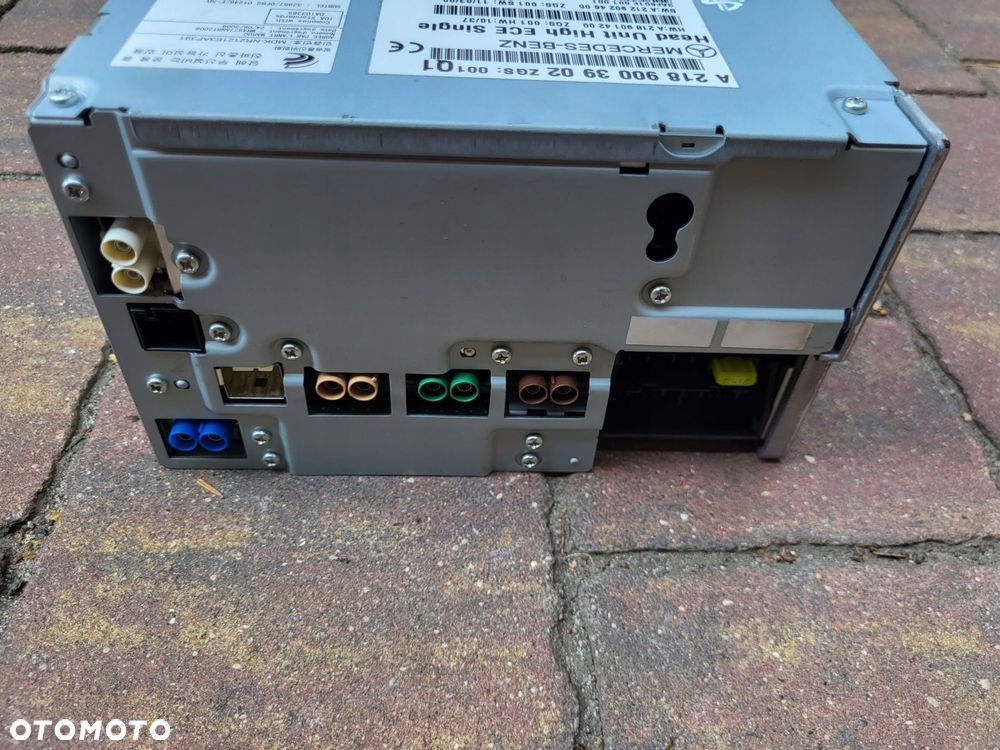 nawigacja radio mercedes cls 218 2189003902 - 3