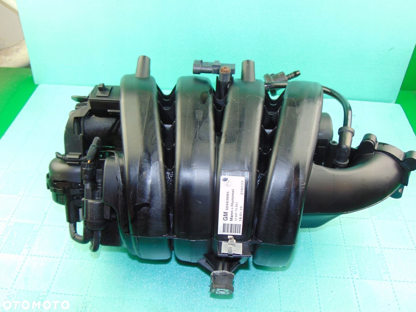 KOLEKTOR SSĄCY Astra H Zafira B Vectra C 1,8 16V 55563685 55353313 - 1