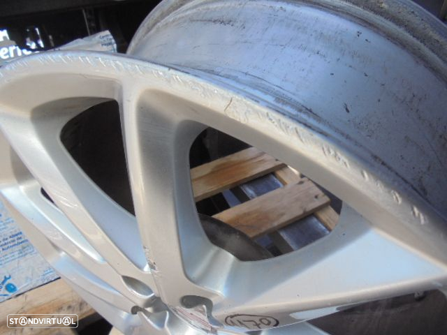 Jogo De Jantes 8J0601025K SEAT IBIZA 2012 1.2TDI 75CV 5P BRANCO 38 6Jx15 5X100 57MM - 3