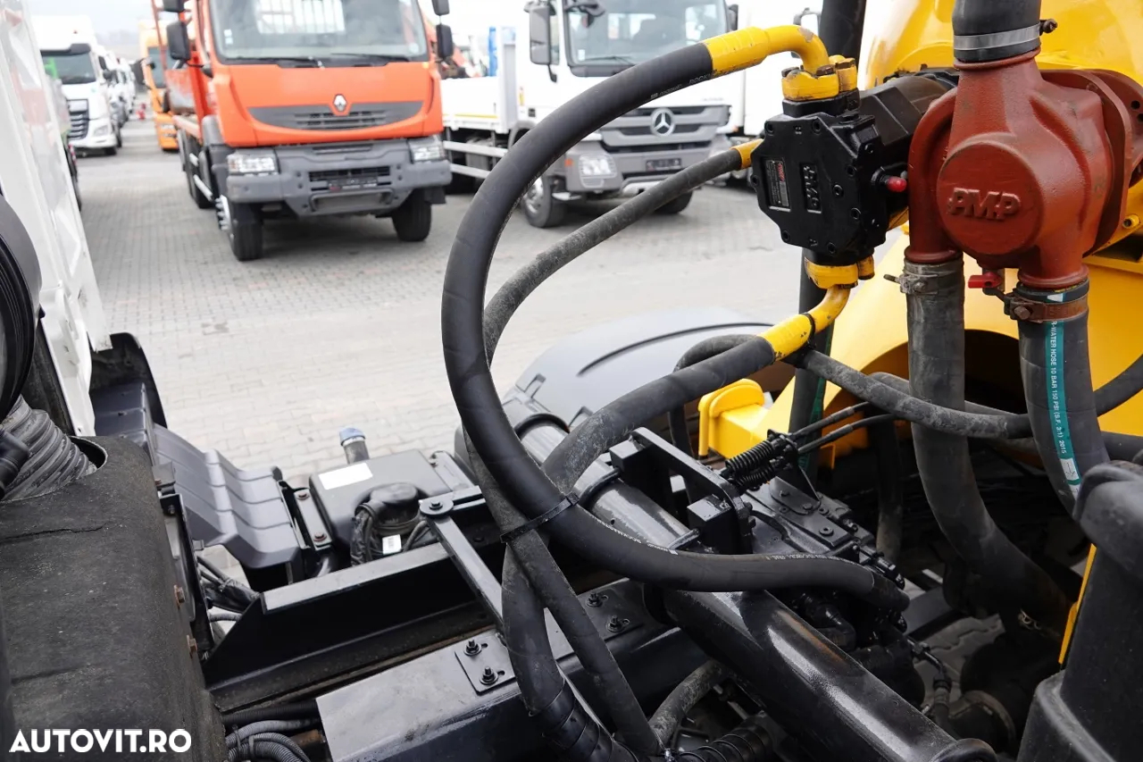MAN TGS 32.480 / 8X4 / BETONATOR / PEAR 9M3 / MANUAL / EURO 6 - 13