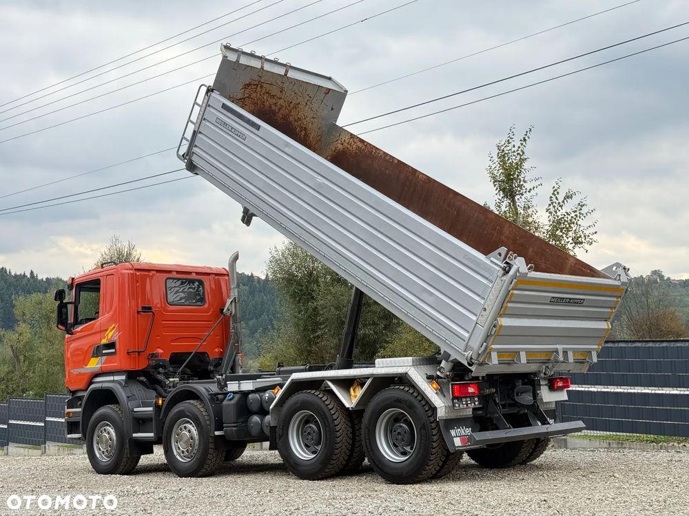 Scania * Kiper * Wywrotka *  Scania R490 * 8X4 * Bordmatic * Jak Nowy * Stan Perfekcyjny * Sprowadzony - 26