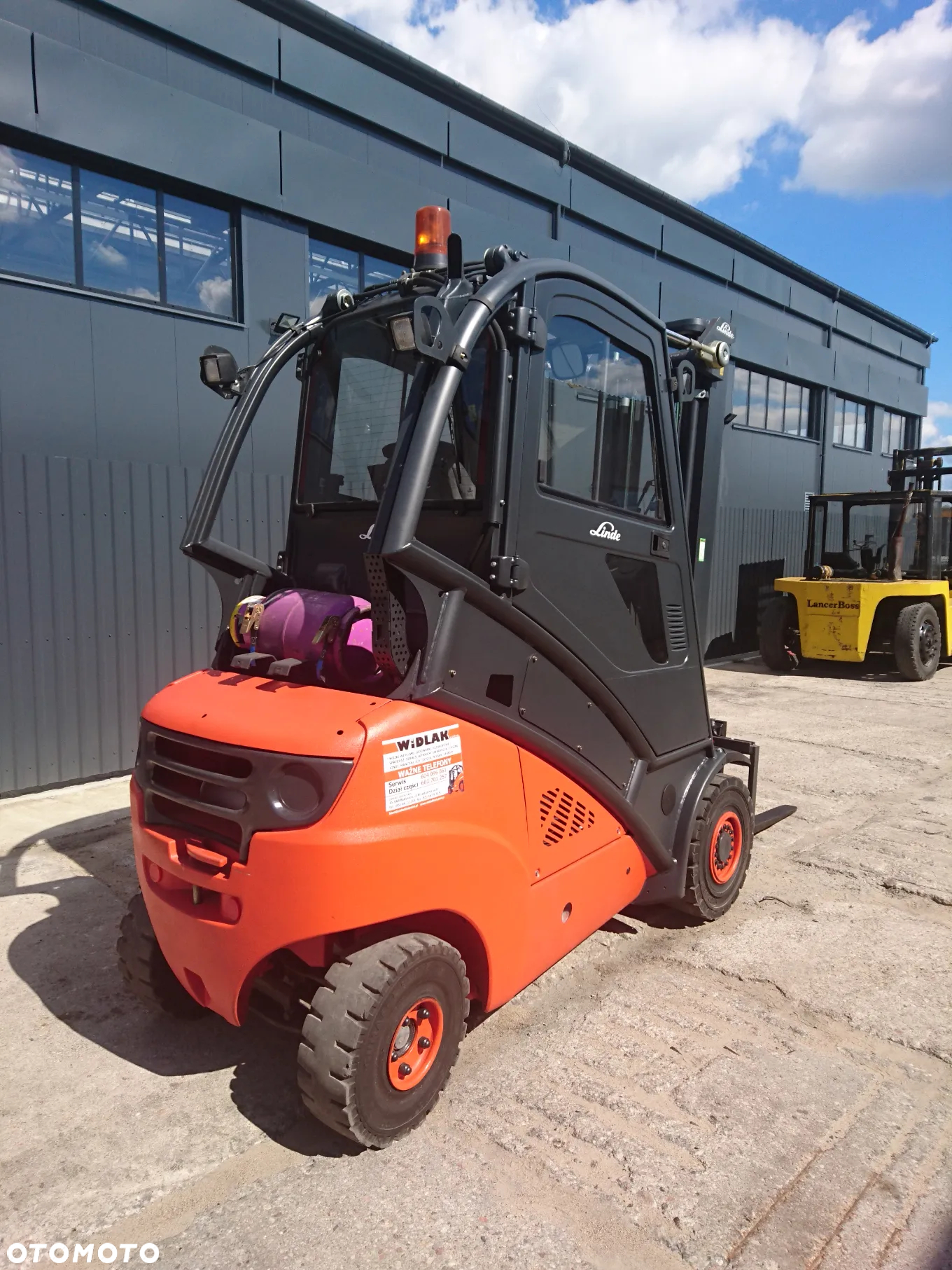 Linde [2018] WÓZEK WIDŁOWY LINDE H35T gaz 3,5t - 4